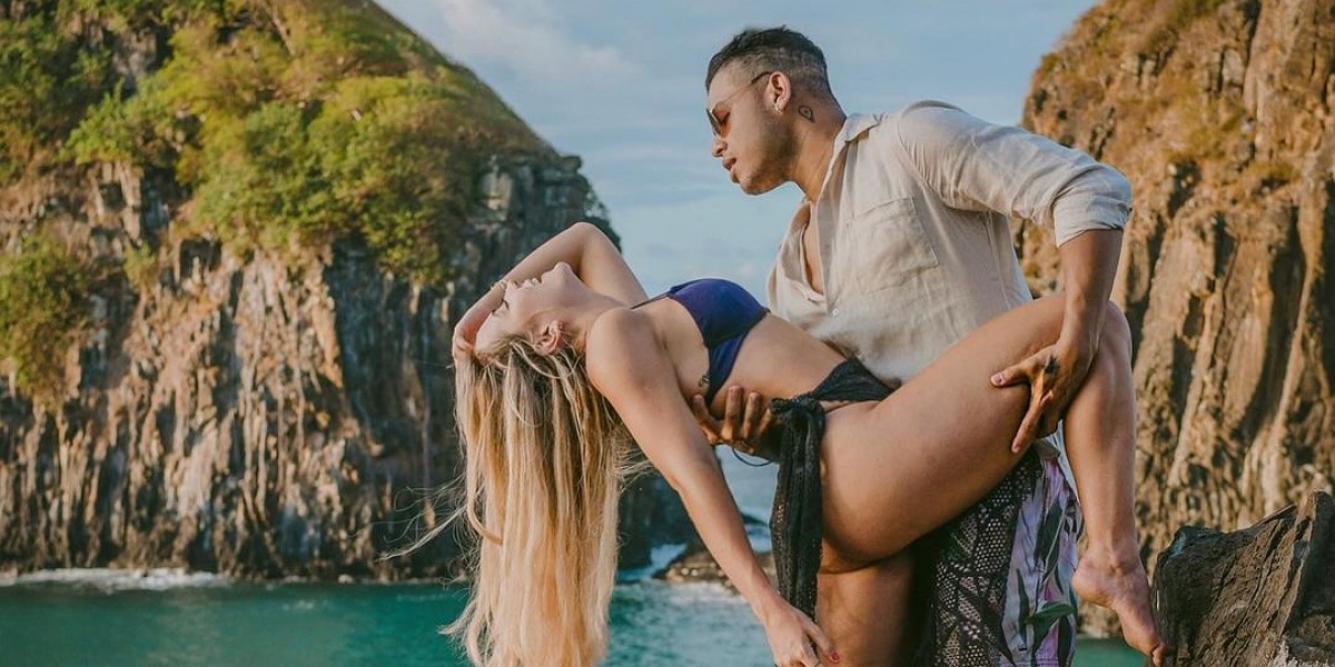 Gabi Martins e Tierry durante viagem em Fernando de Noronha - Foto: Reprodução/Santiago Salazar