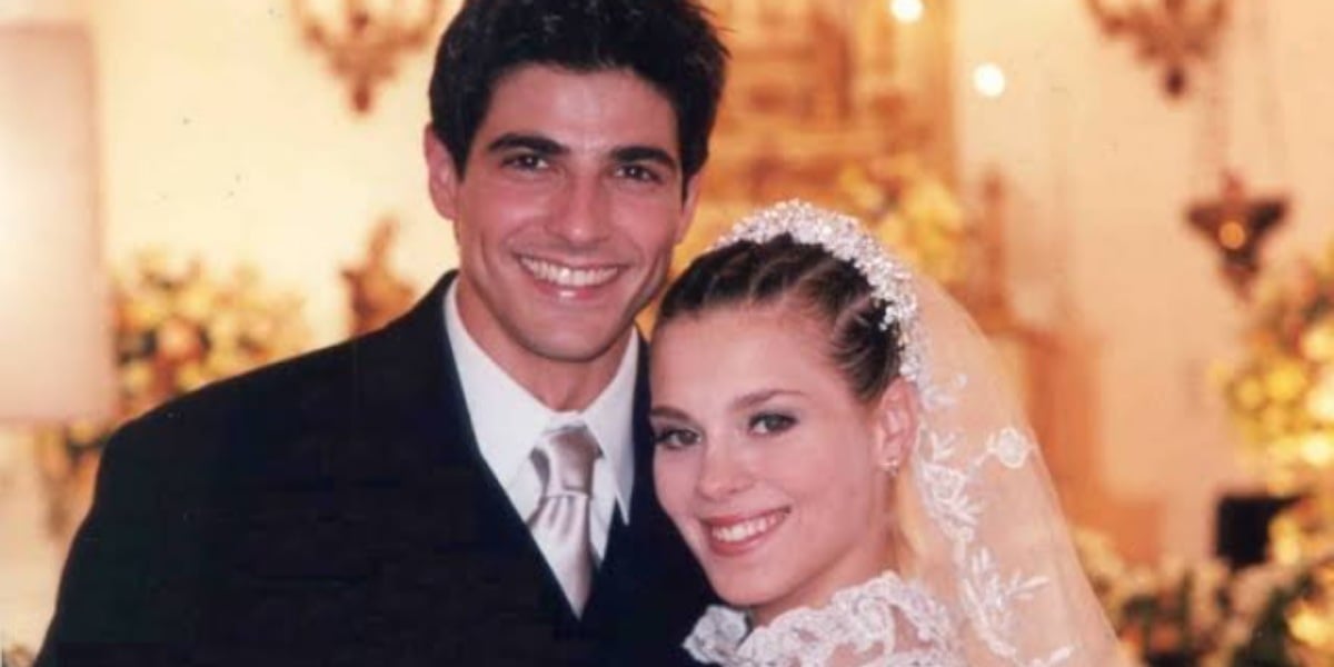 Casamento de Edu e Camila em Laços de Família (Foto: Reprodução)