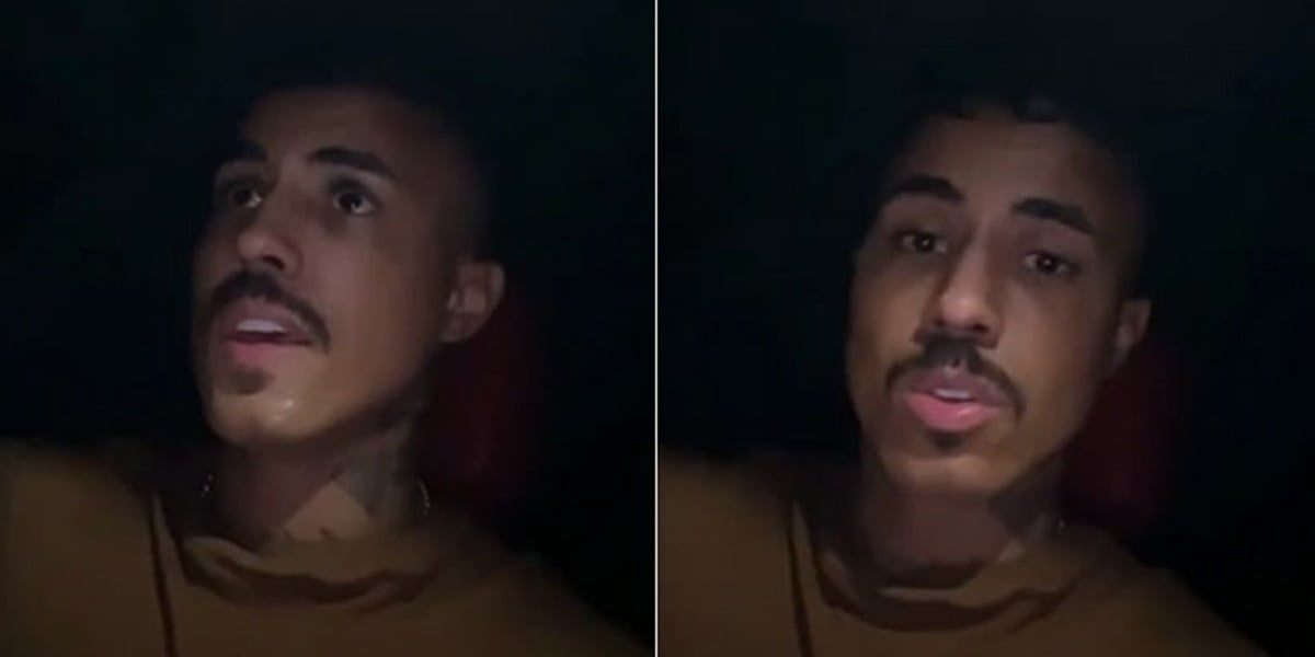 MC Livinho surgiu em vídeo tranquilizando os fãs (Foto: Reprodução)
