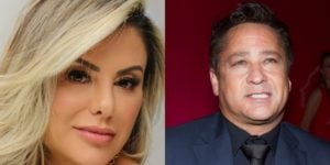 Poliana Rocha e Leonardo (Foto: Montagem/TVFoco)