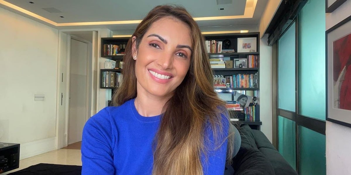 Apresentadora Patrícia Poeta revela participação em novela e dispara: "acho que não dá" - Foto: Reprodução/Instagram