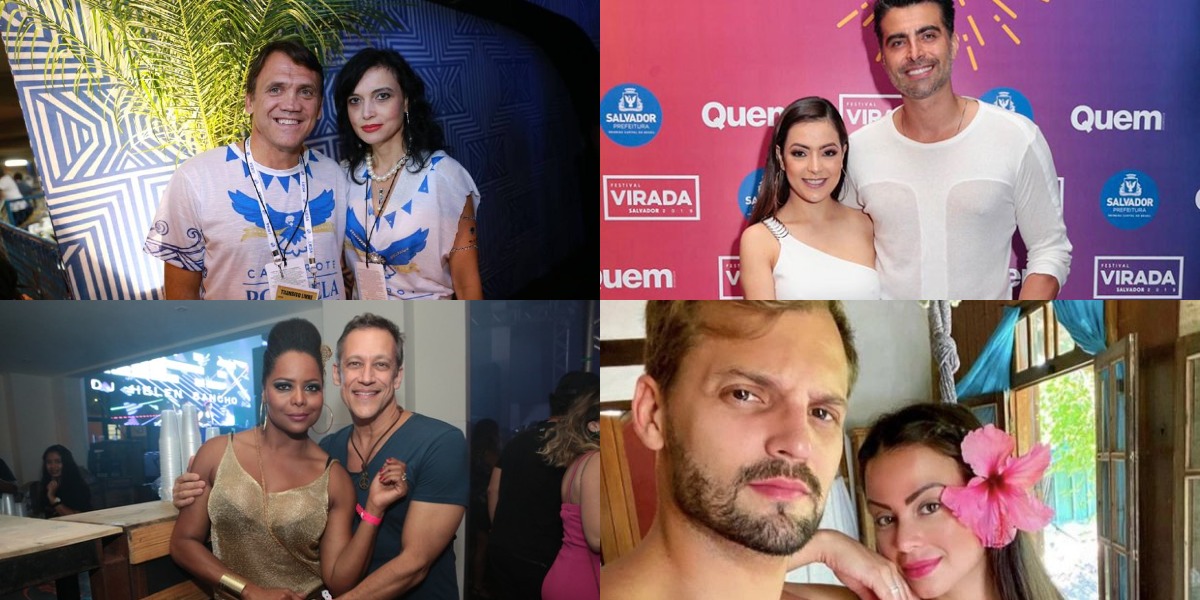 Casais Power Couple Brasil (Foto: Reprodução)
