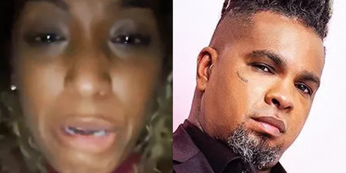 Natália Damasceno surgiu em vídeo e fez grave acusação contra Rodriguinho (Foto: Montagem)