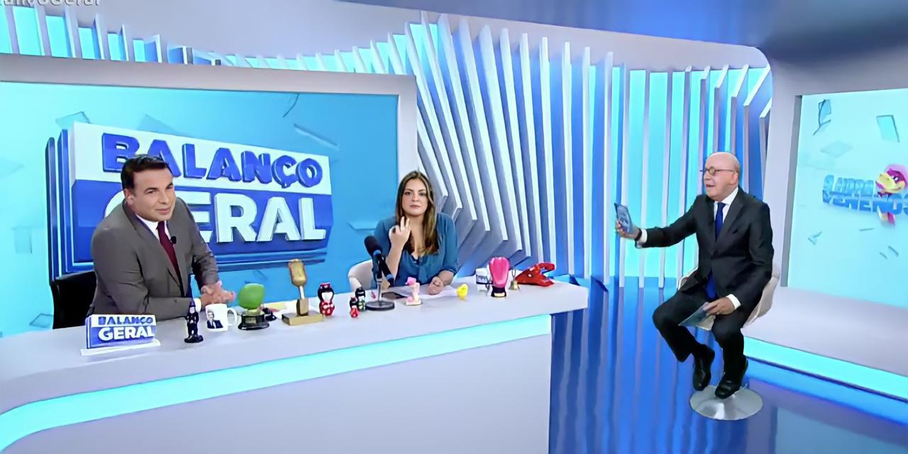 Reinaldo Gottino, Fabiola Reipert e Lombardi (Reprodução)
