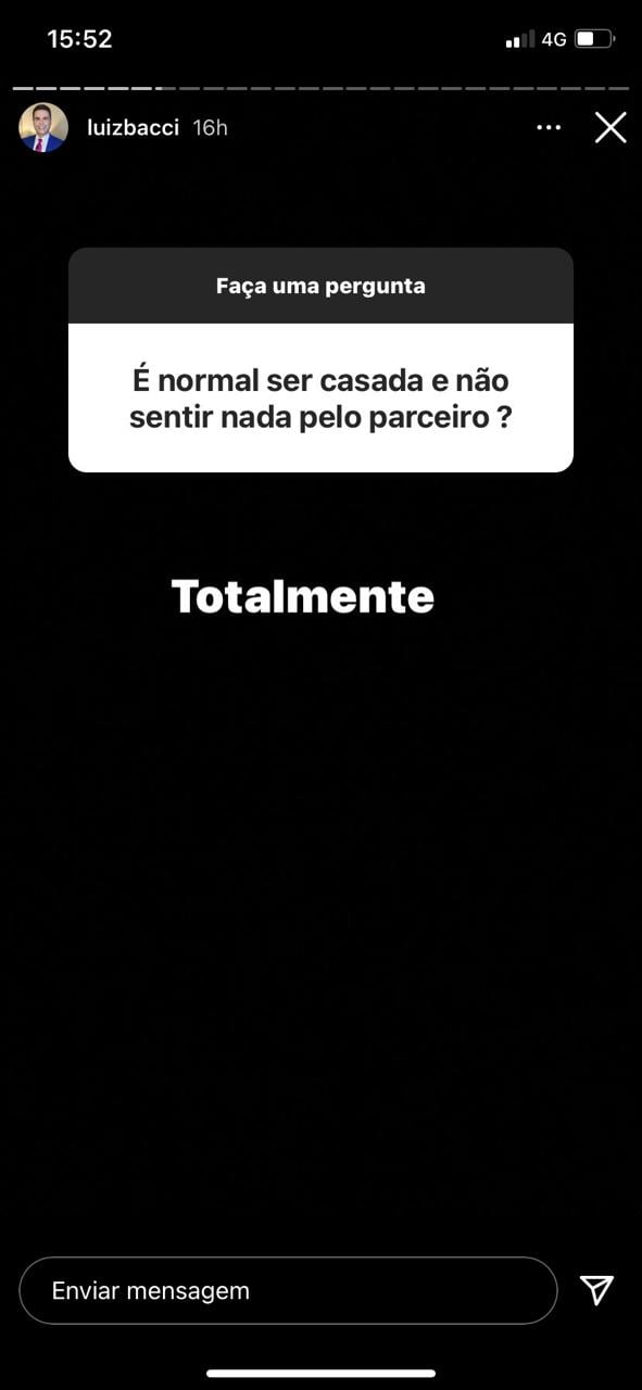 Luiz Bacci expõe vida íntima (Reprodução)