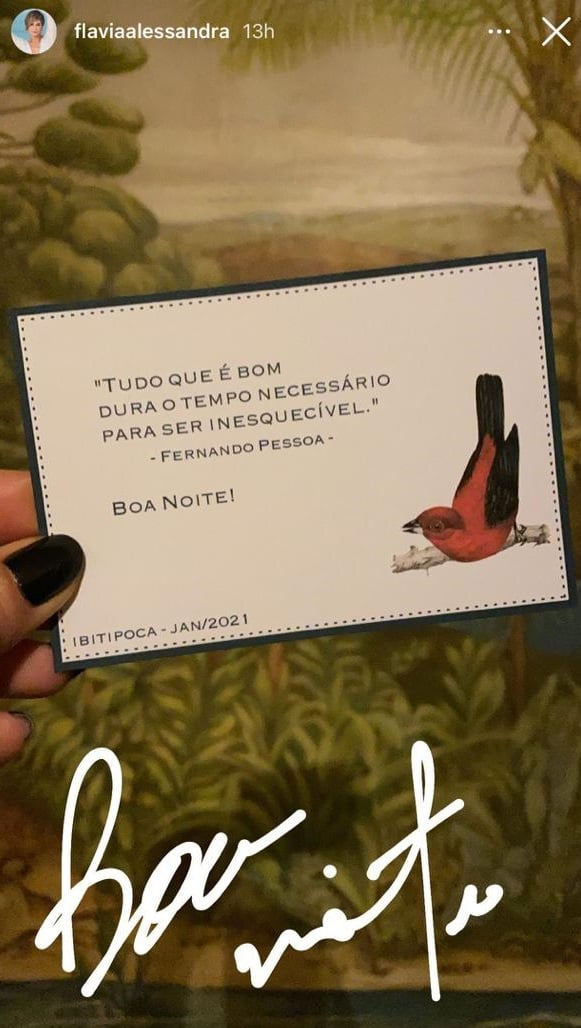 Flávia Alessandra, após ver bomba de fim com Otaviano Costa, assume: "Tudo que é bom dura o tempo necessário"