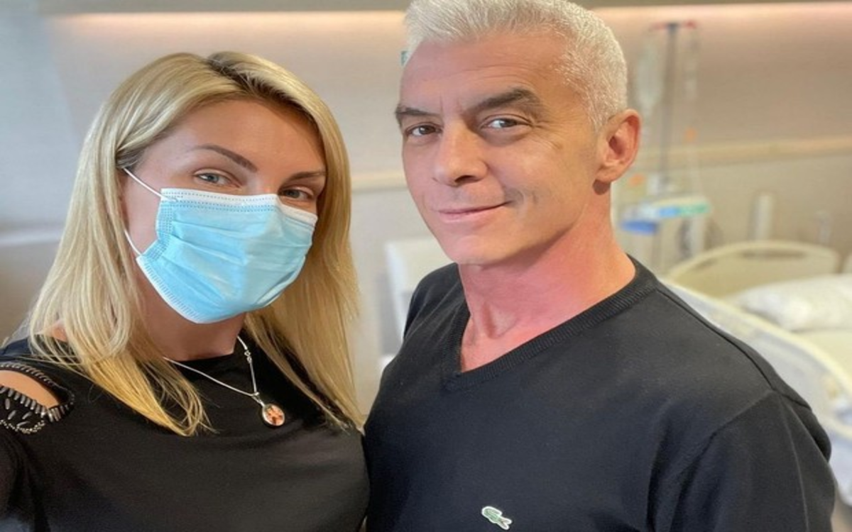 Ana Maria Braga e seu marido, Alexandre Corrêa (Foto: Divulgação)
