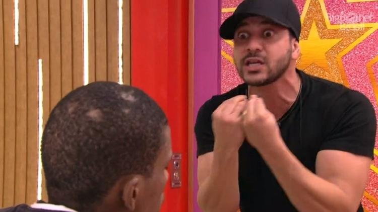 Caio e Lucas no BBB 21 (Foto: Reprodução)