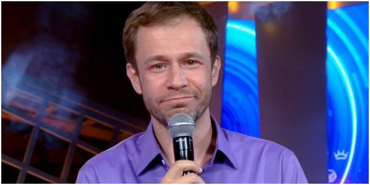 O apresentador do BBB21, Tiago Leifert, da Globo - Foto: Reprodução