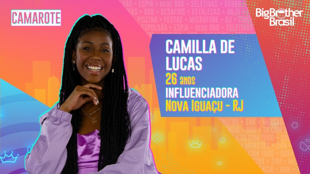 Camilla de Lucas é influencer (Foto: Divulgação/TV Globo)