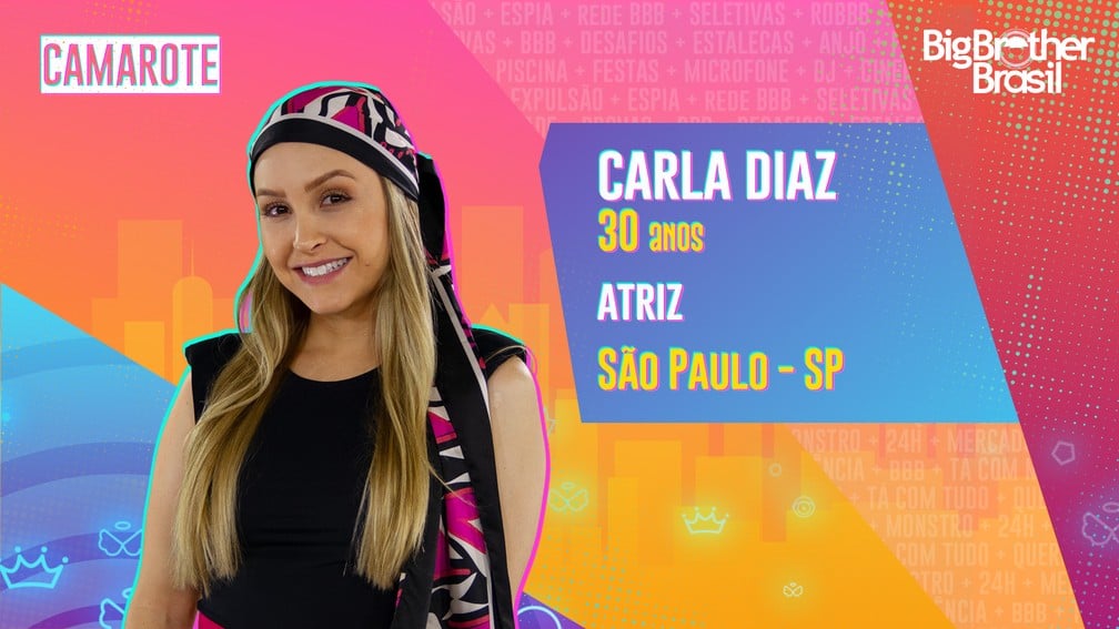 Carla Diaz, após negar publicamente, foi anunciada como participante do "Big Brother Brasil 21" (Foto: Divulgação/TV Globo)