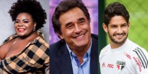 Jojo Todynho, Luciano Szafir e Alexandre Pato (Maurício Rummens/Fotoarena/Estadão Conteúdo) - Foto: Montagem/TV Foco