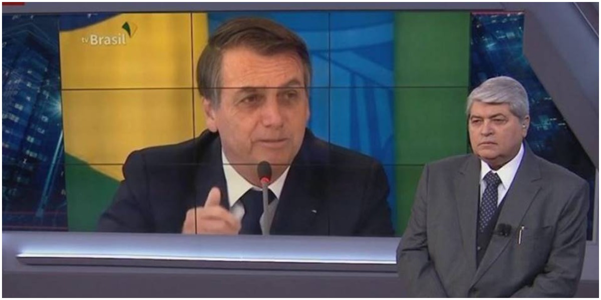 Datena não gostou nem um pouco de atitude tomada por Bolsonaro - Foto: Reprodução
