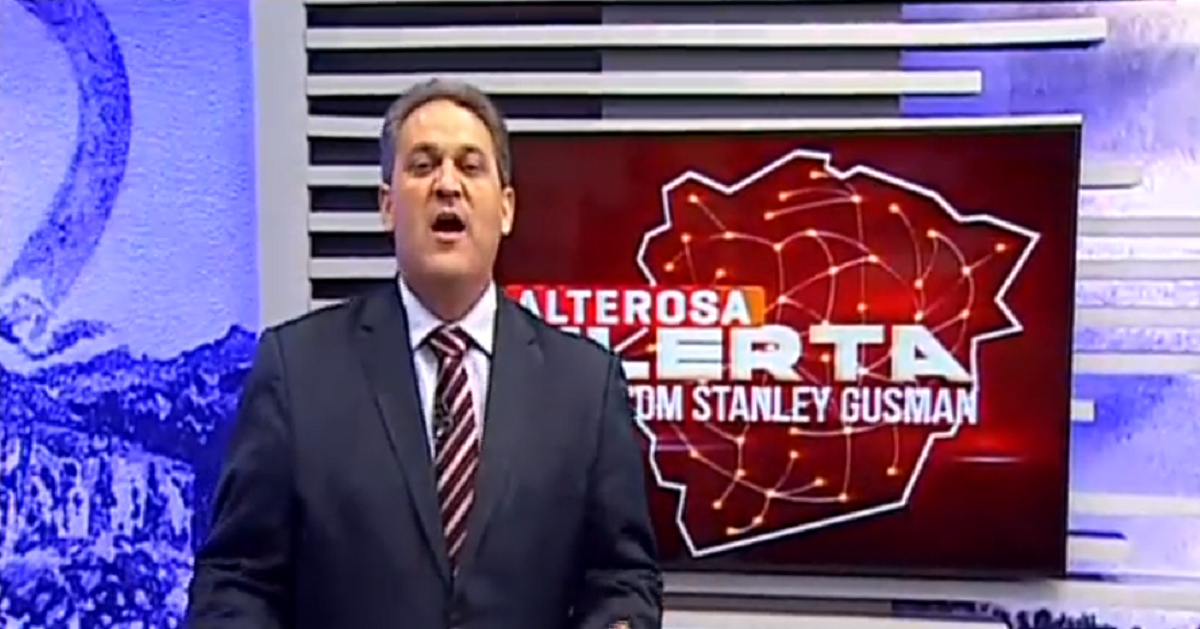 Jornalista do SBT Stanley Gusman foi internado (Foto: Reprodução)