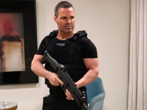 Eduardo Costa se envolveu em assalto à mão armada