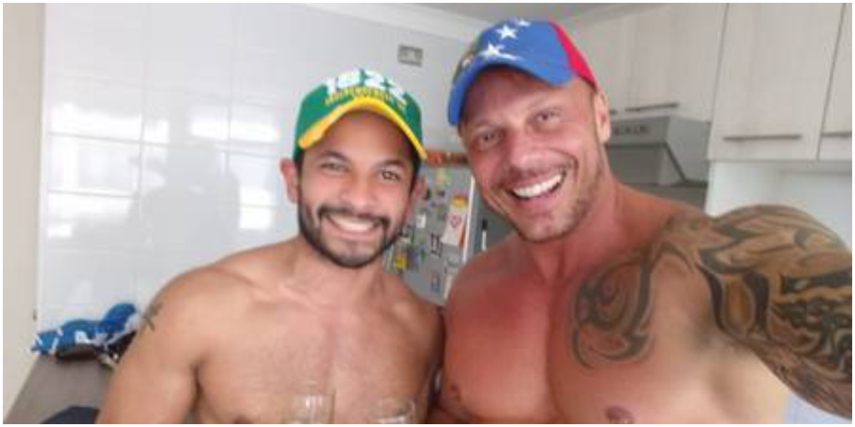 Ex-bbb Cristiano assume marido e conta como é sua vida no Chile (Foto: Reprodução)