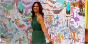 Fátima Bernardes expõe sucesso em volta ao Encontro e comemora (Foto: Reprodução)