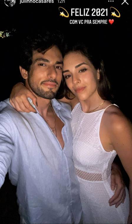 Filha de Faustão com namorado bonitão (Foto: Reprodução)