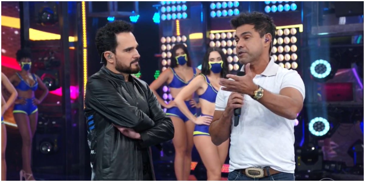 Zezé di Camargo e Luciano participaram do Faustão - Foto: Reprodução
