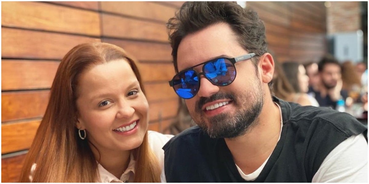 Fernando Zor e Maiara no programa Altas Horas - Foto: Reprodução