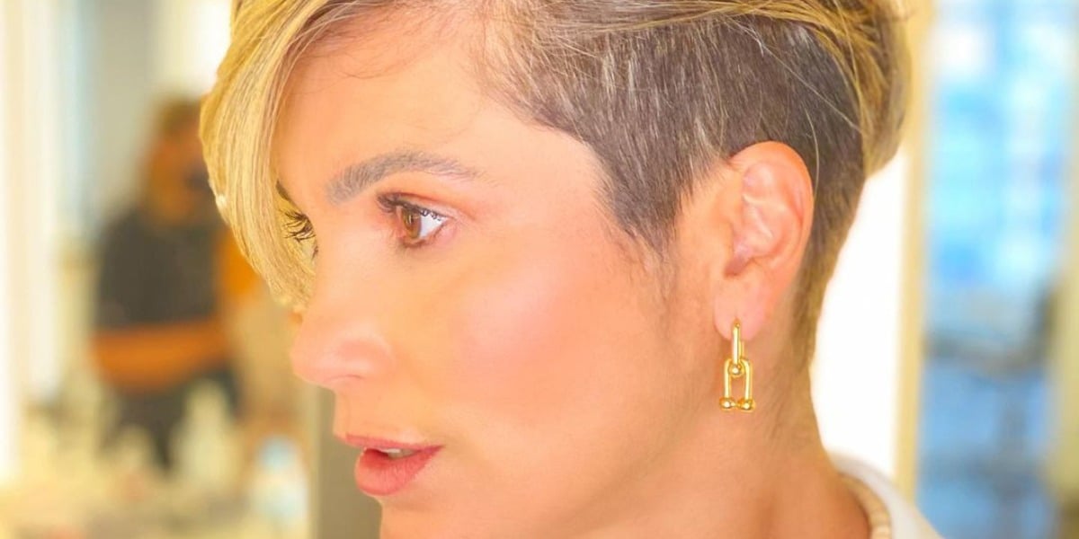 Flávia Alessandra apostou em novo corte de cabelo (Foto: Reprodução/Instagram)