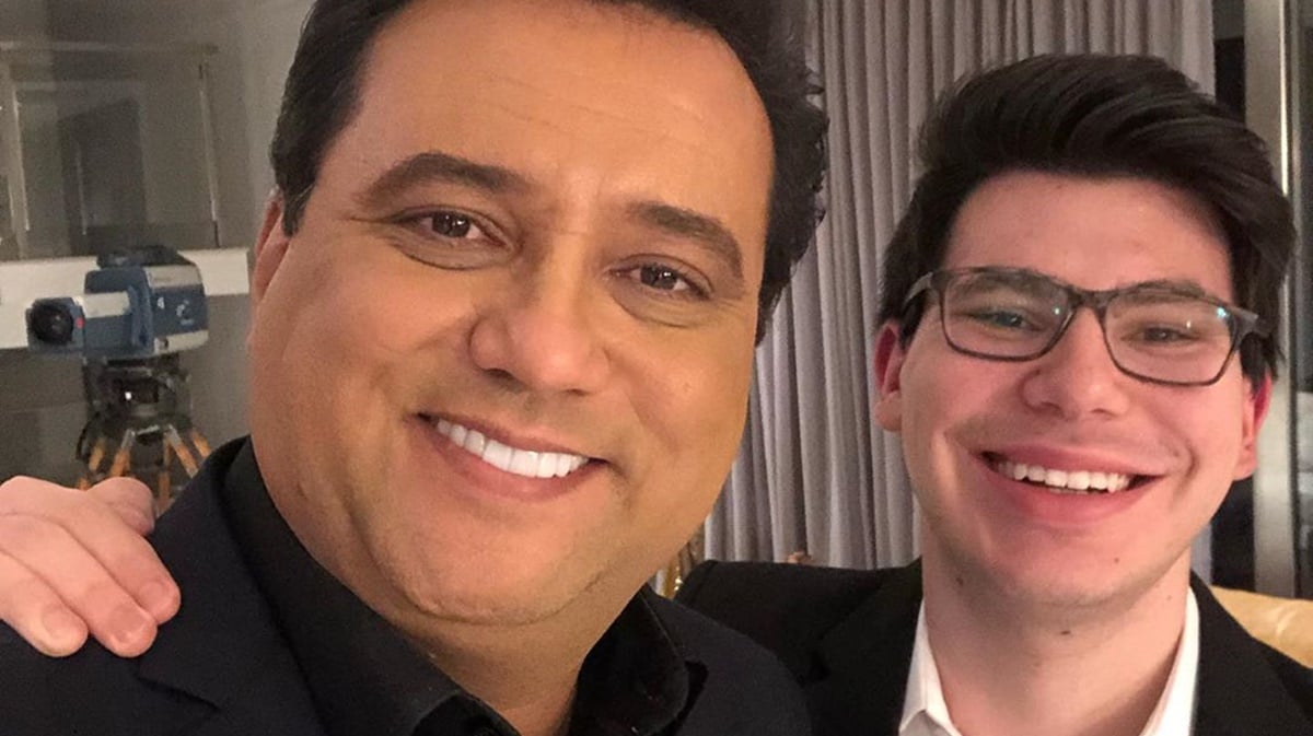 Geraldo Luís e filho (Foto: Reprodução)