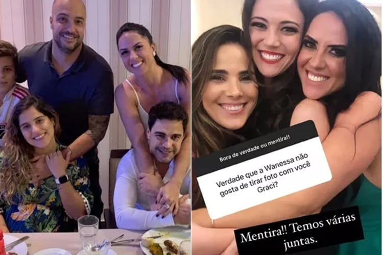 Graciele Lacerda falou sobre a relação com Wanessa e Camilla, filhas de Zezé 