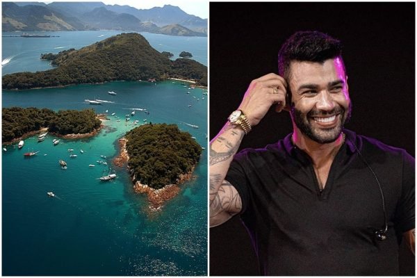 Gusttavo Lima quer gastar milhões com ilha em Angra dos Reis (Foto: Reprodução)