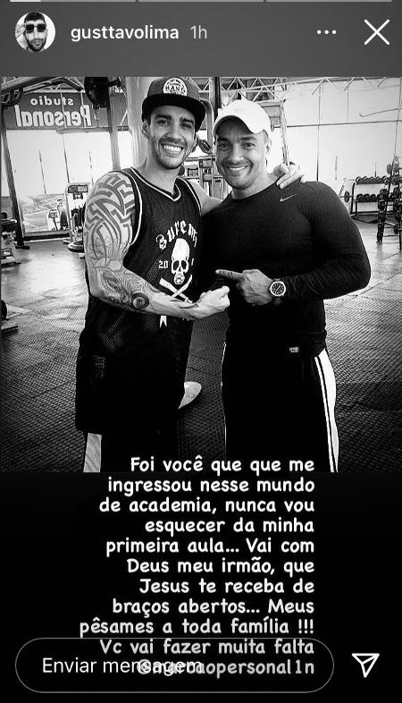 Stories de Gusttavo Lima (Foto: Reprodução)