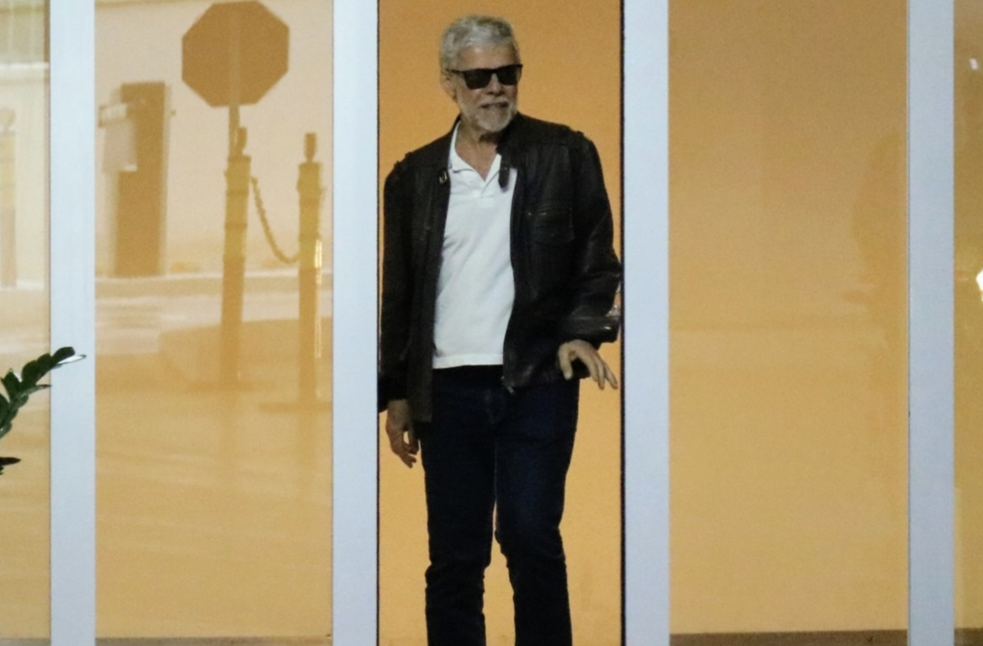 José Mayer nos dias atuais, flagrado em shopping do Rio de Janeiro 