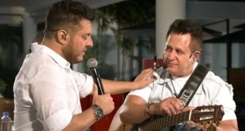 Bruno diz em live que Marrone só tem um testículo