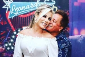 Poliana Rocha e Leonardo (Foto: Reprodução)