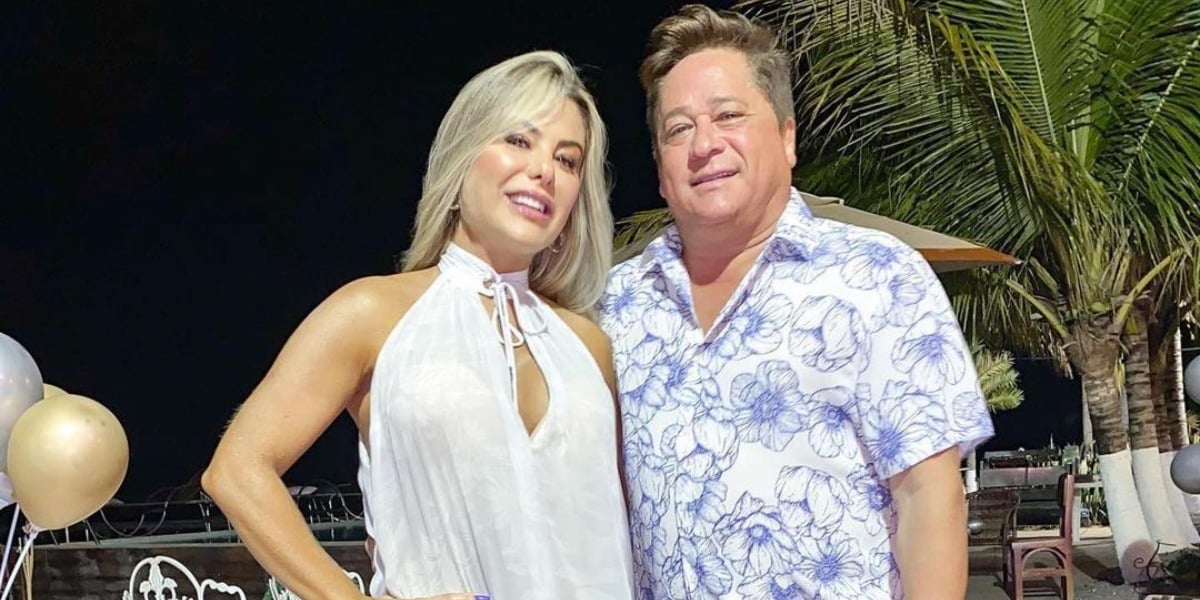 Leonardo e Poliana Rocha (Foto: Reprodução/Instagram)
