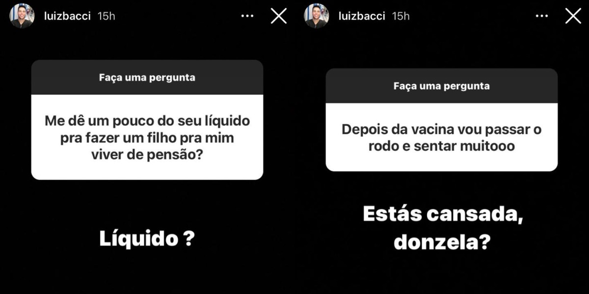 Luiz Bacci brincou nas redes sociais (Foto: Reprodução/Instagram)
