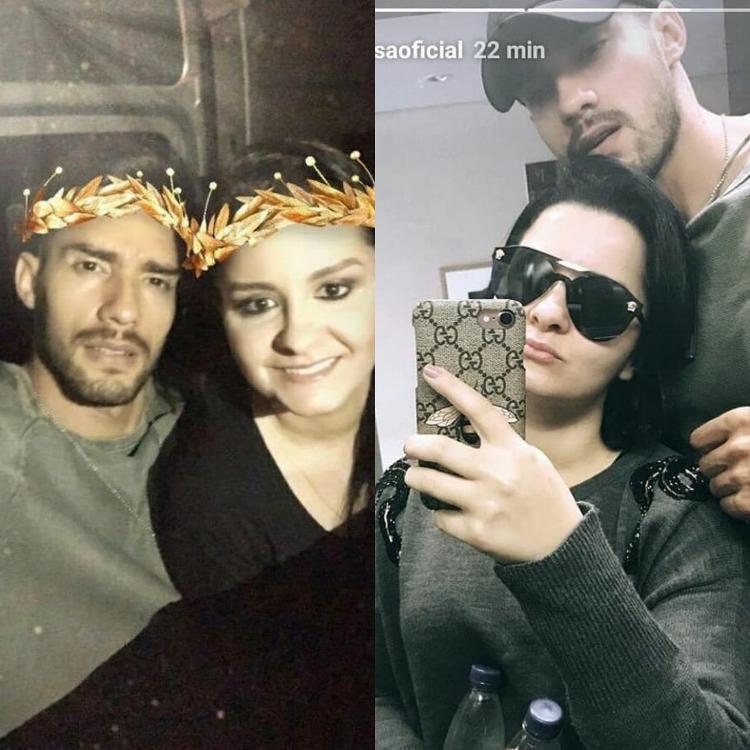 Maraisa ao lado de Arcrebiano Araújo, o Bill do BBB21 (Foto: Reprodução)