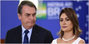 Michelle Bolsonaro expôs o marido em entrevista - Foto: Reprodução
