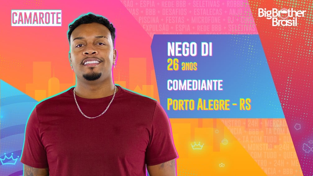 Nego Di é mais uma das estrelas do Camarote (Foto: Divulgação/TV Globo)