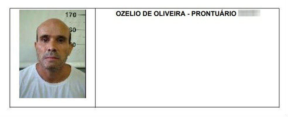 Ozélio de Oliveira foi morto em confronto com policiais (Foto: Reprodução)