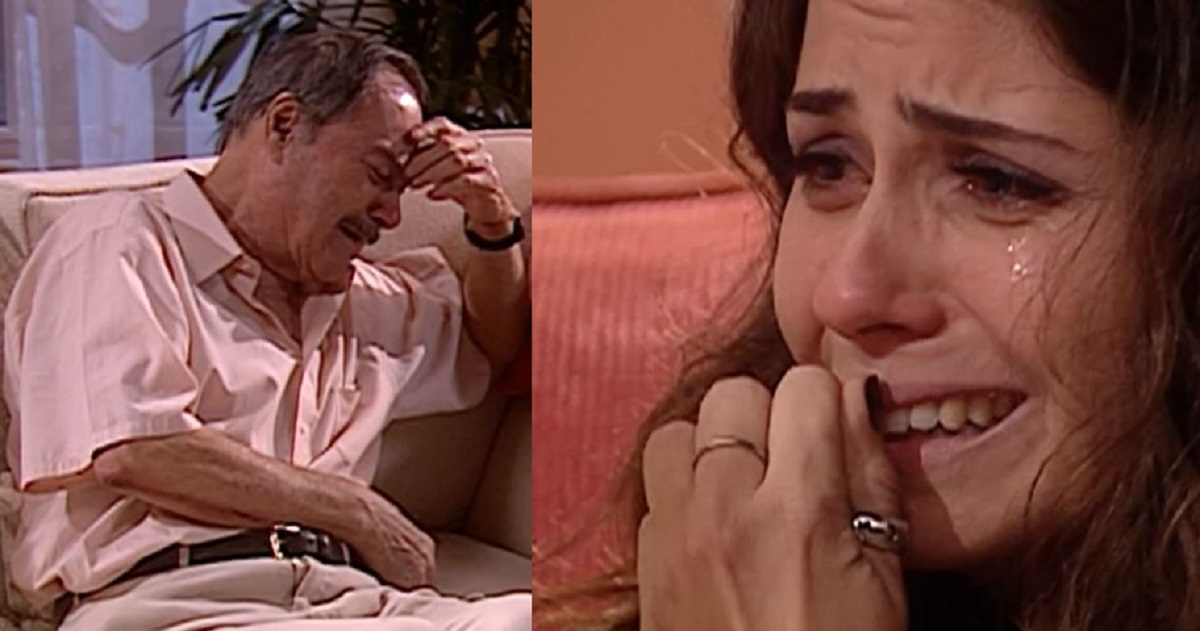 Paschoal e Capitu em Laços de Família (Foto: Reprodução)