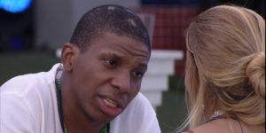 Lucas Penteado e Kerline discutem no BBB21 (Foto: Reprodução)