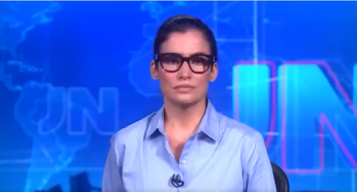 Renata Vasconcellos na Globo (Foto: Reprodução)