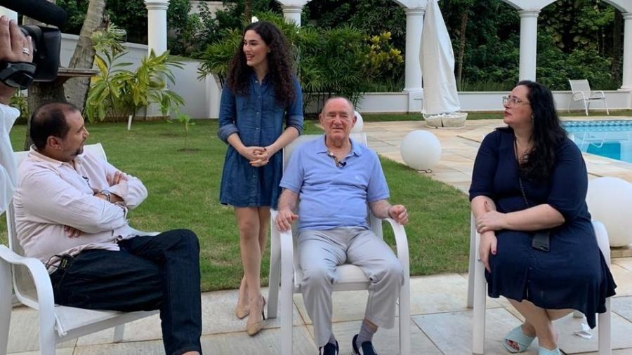 Renato Aragão estará no primeiro episódio do novo programa de Geraldo Luís (Foto: Divulgação/Record)