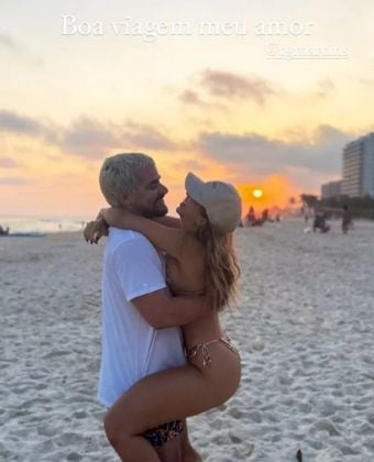 Stories de Talita Nogueira (Foto: Reprodução)