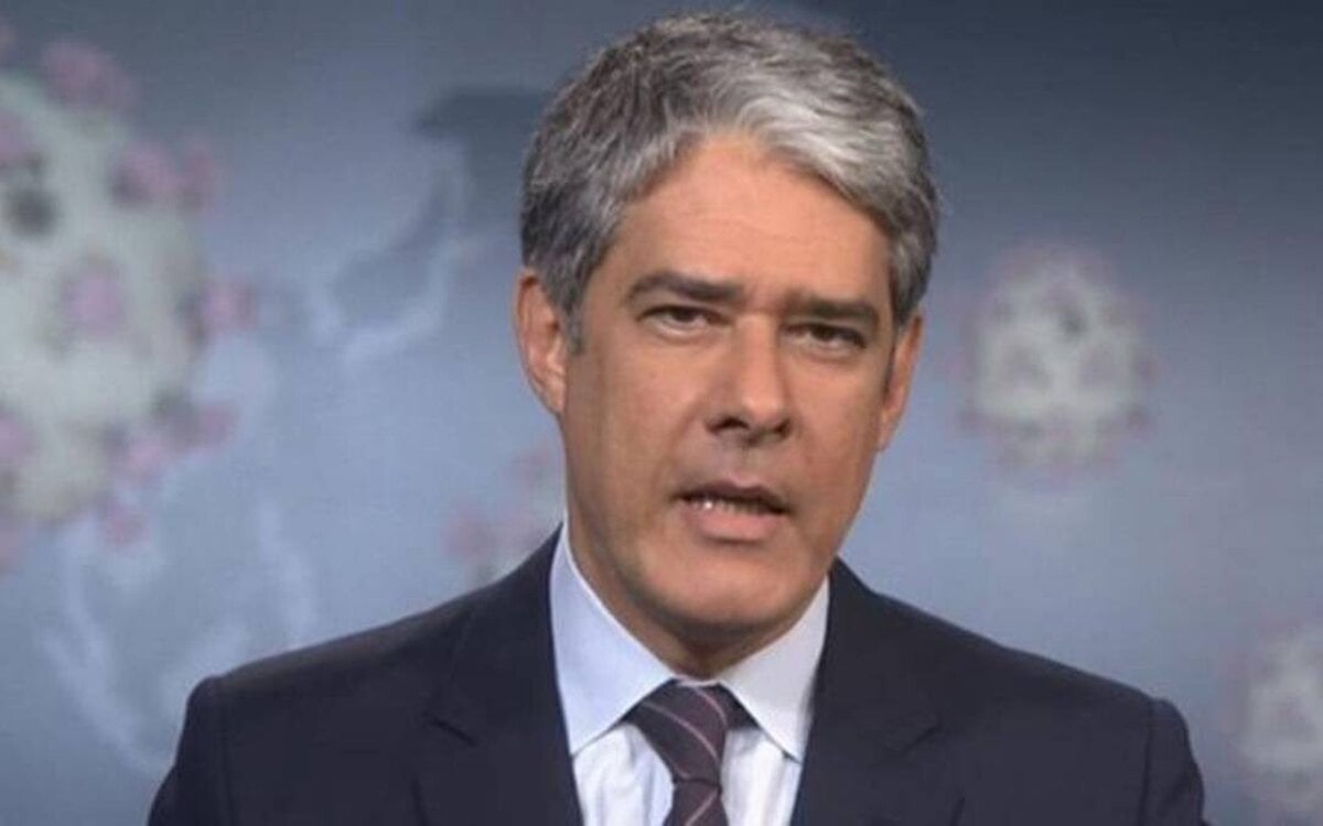 William Bonner no Jornal Nacional (Foto: Divulgação)