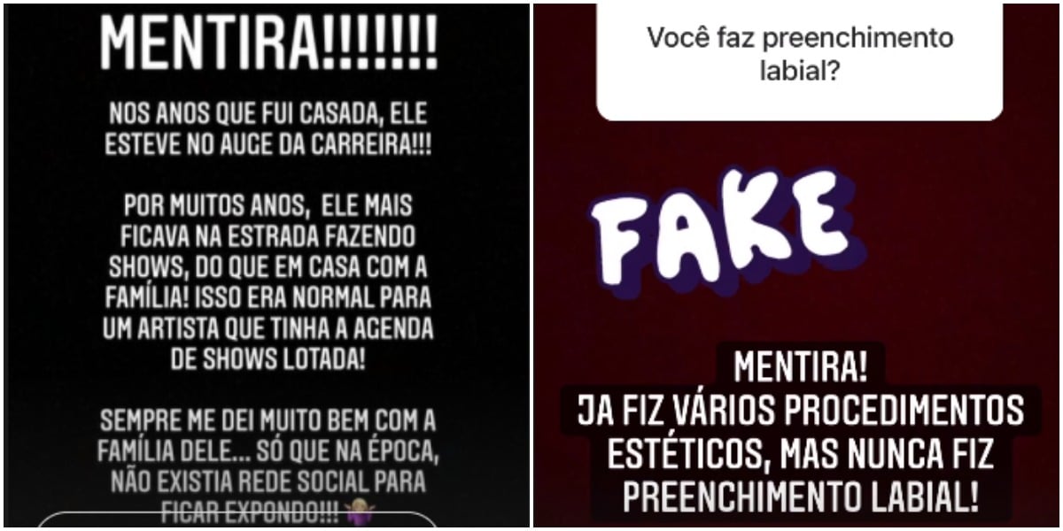 Zilu expõe o que é verdade e mentira em informações veiculadas sobre ela (Foto: Reprodução)