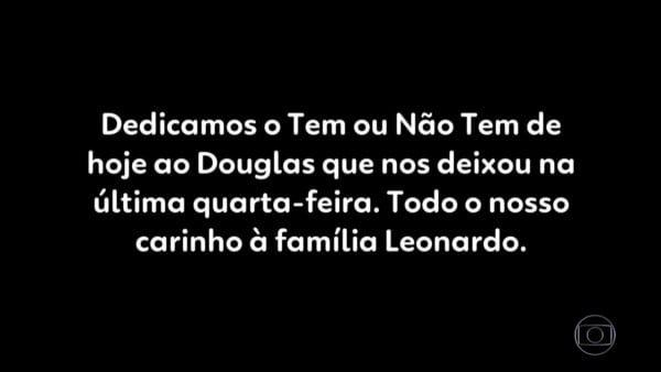 O Caldeirão, apresentado por Luciano Huck, deu notícia sobre morte de participante 