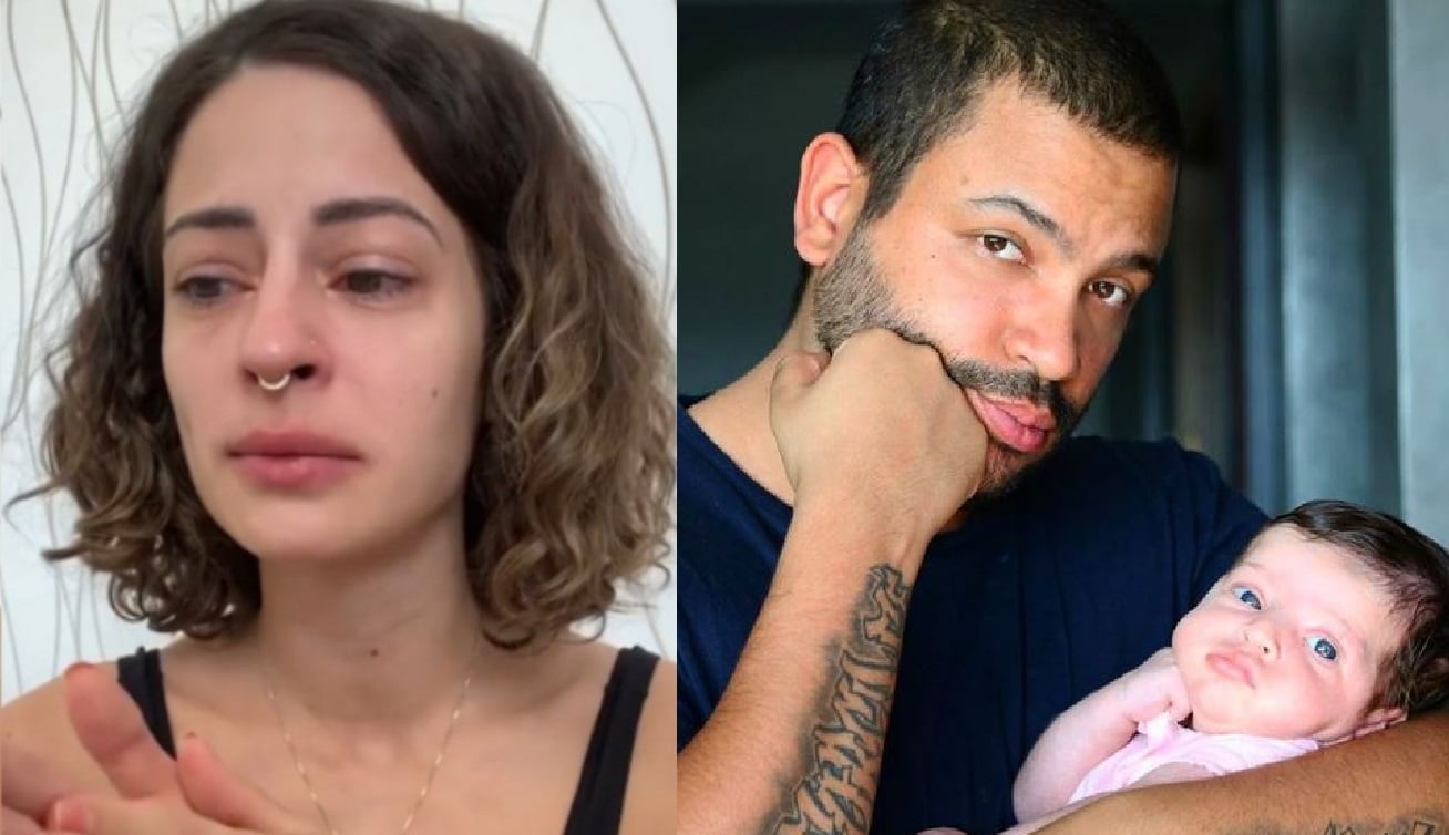 Esposa do Projota, Tamy Contro, foi aos prantos em desabafo (Foto: Reprodução)