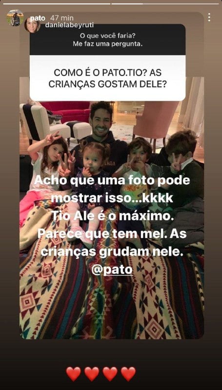 Daniela Beyruti falou de Pato (Foto: Reprodução)