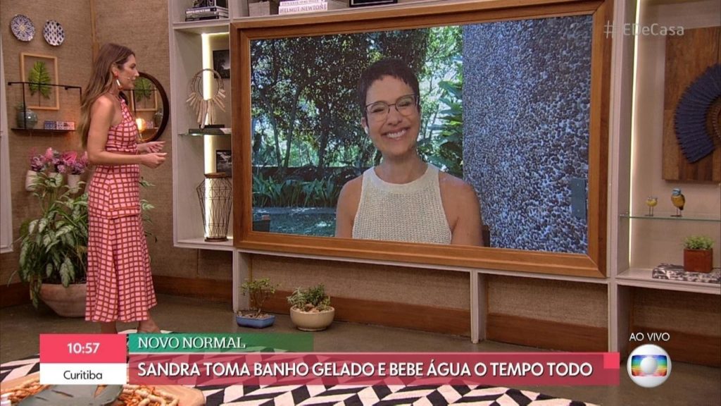 Patrícia Poeta e Sandra Annenberg Patrícia Poeta e Sandra Annenberg