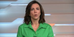 Ana Paula Araújo comanda o Bom Dia Brasil na Globo (Foto: Reprodução)